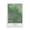 Map of Morton, Minnesota, 12 x 18 inch unframed archival matte print