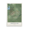 Map of Mountain Lake, Minnesota, 12 x 18 inch unframed archival matte print