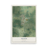 Map of Nelson, Minnesota, 12 x 18 inch unframed archival matte print