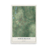 Map of North Branch, Minnesota, 12 x 18 inch unframed archival matte print