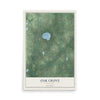 Map of Oak Grove, Minnesota, 12 x 18 inch unframed archival matte print