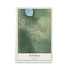 Map of Pennock, Minnesota, 12 x 18 inch unframed archival matte print