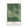 Map of Roosevelt, Minnesota, 12 x 18 inch unframed archival matte print