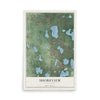 Map of Shoreview, Minnesota, 12 x 18 inch unframed archival matte print
