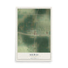 Map of Solway, Minnesota, 12 x 18 inch unframed archival matte print