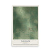 Map of Tamarack, Minnesota, 12 x 18 inch unframed archival matte print