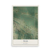Map of Trail, Minnesota, 12 x 18 inch unframed archival matte print