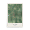 Map of Upsala, Minnesota, 12 x 18 inch unframed archival matte print