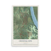 Map of Crystal City, Missouri, 12 x 18 inch unframed archival matte print