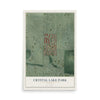 Map of Crystal Lake Park, Missouri, 12 x 18 inch unframed archival matte print