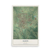 Map of Eldon, Missouri, 12 x 18 inch unframed archival matte print
