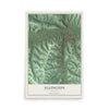 Map of Ellington, Missouri, 12 x 18 inch unframed archival matte print
