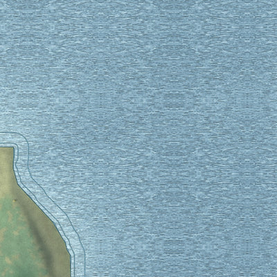 Close-up of the map of Florida, Missouri print showing street and building detail