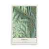 Map of Galena, Missouri, 12 x 18 inch unframed archival matte print
