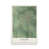 Map of Gallatin, Missouri, 12 x 18 inch unframed archival matte print