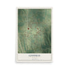 Map of Goodman, Missouri, 12 x 18 inch unframed archival matte print