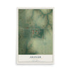 Map of Granger, Missouri, 12 x 18 inch unframed archival matte print