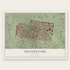 Gravois Park, Missouri map print, the full design