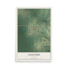 Map of Guilford, Missouri, 12 x 18 inch unframed archival matte print