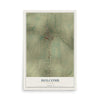 Map of Holcomb, Missouri, 12 x 18 inch unframed archival matte print