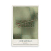 Map of Howardville, Missouri, 12 x 18 inch unframed archival matte print
