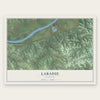 Labadie, Missouri map print, the full design