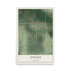Map of Leonard, Missouri, 12 x 18 inch unframed archival matte print