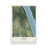 Map of Lupus, Missouri, 12 x 18 inch unframed archival matte print