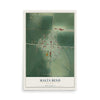 Map of Malta Bend, Missouri, 12 x 18 inch unframed archival matte print