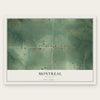 Montreal, Missouri map print, the full design