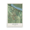 Map of New Haven, Missouri, 12 x 18 inch unframed archival matte print