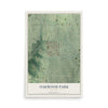 Map of Oakwood Park, Missouri, 12 x 18 inch unframed archival matte print