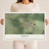 Map of Orrick, Missouri, 12 x 18 inch unframed archival matte print