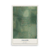 Map of Osgood, Missouri, 12 x 18 inch unframed archival matte print
