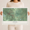 Map of Potosi, Missouri, 12 x 18 inch unframed archival matte print
