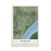 Map of Riverview, Missouri, 12 x 18 inch unframed archival matte print