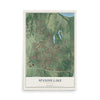 Map of Spanish Lake, Missouri, 12 x 18 inch unframed archival matte print