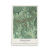 Map of Steelville, Missouri, 12 x 18 inch unframed archival matte print