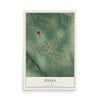 Map of Stella, Missouri, 12 x 18 inch unframed archival matte print