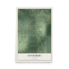 Map of Stotesbury, Missouri, 12 x 18 inch unframed archival matte print