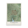 Map of Sycamore Hills, Missouri, 12 x 18 inch unframed archival matte print
