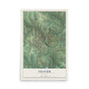 Map of Thayer, Missouri, 12 x 18 inch unframed archival matte print