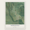 Thomasville, Missouri map print, the full design