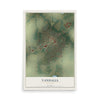 Map of Vandalia, Missouri, 12 x 18 inch unframed archival matte print