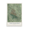 Map of Velda Village Hills, Missouri, 12 x 18 inch unframed archival matte print