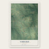 Vibbard, Missouri map print, the full design