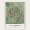 Wells Goodfellow, Missouri map print, the full design