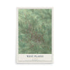 Map of West Plains, Missouri, 12 x 18 inch unframed archival matte print
