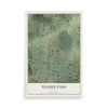 Map of Wilbur Park, Missouri, 12 x 18 inch unframed archival matte print