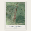 Wydown Skinker, Missouri map print, the full design